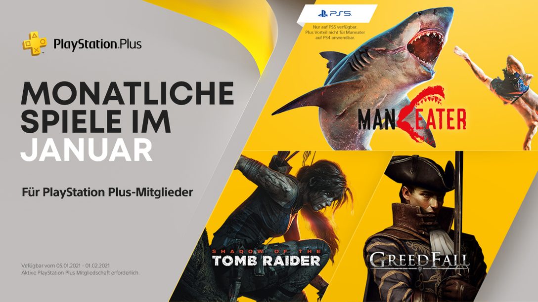 PlayStation Plus Januar 2021