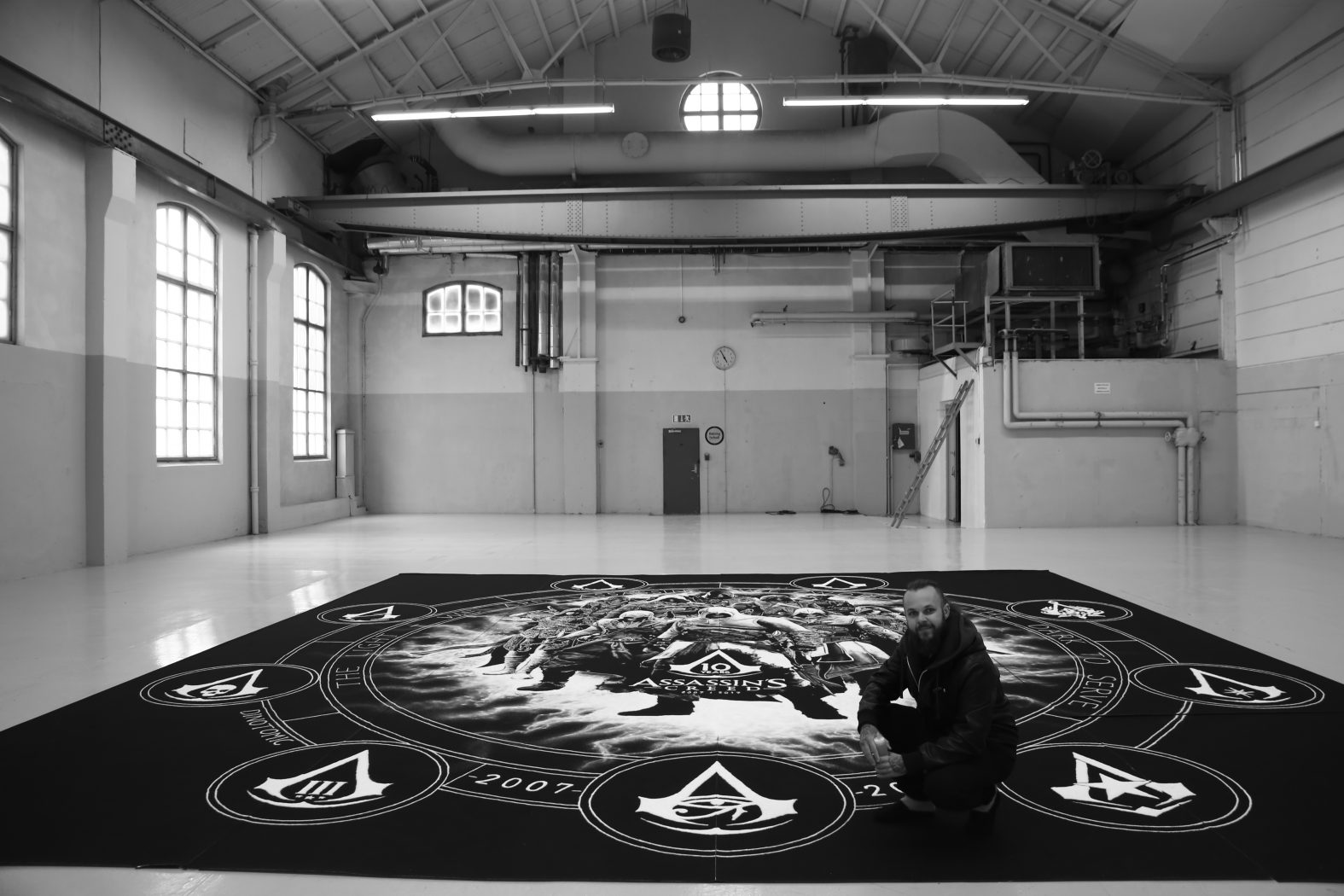 Riesiges Salzgemälde vereint 10 Jahre Assassins Creed zum Serienjubiläum 7 Salzgemälde Assassins Creed