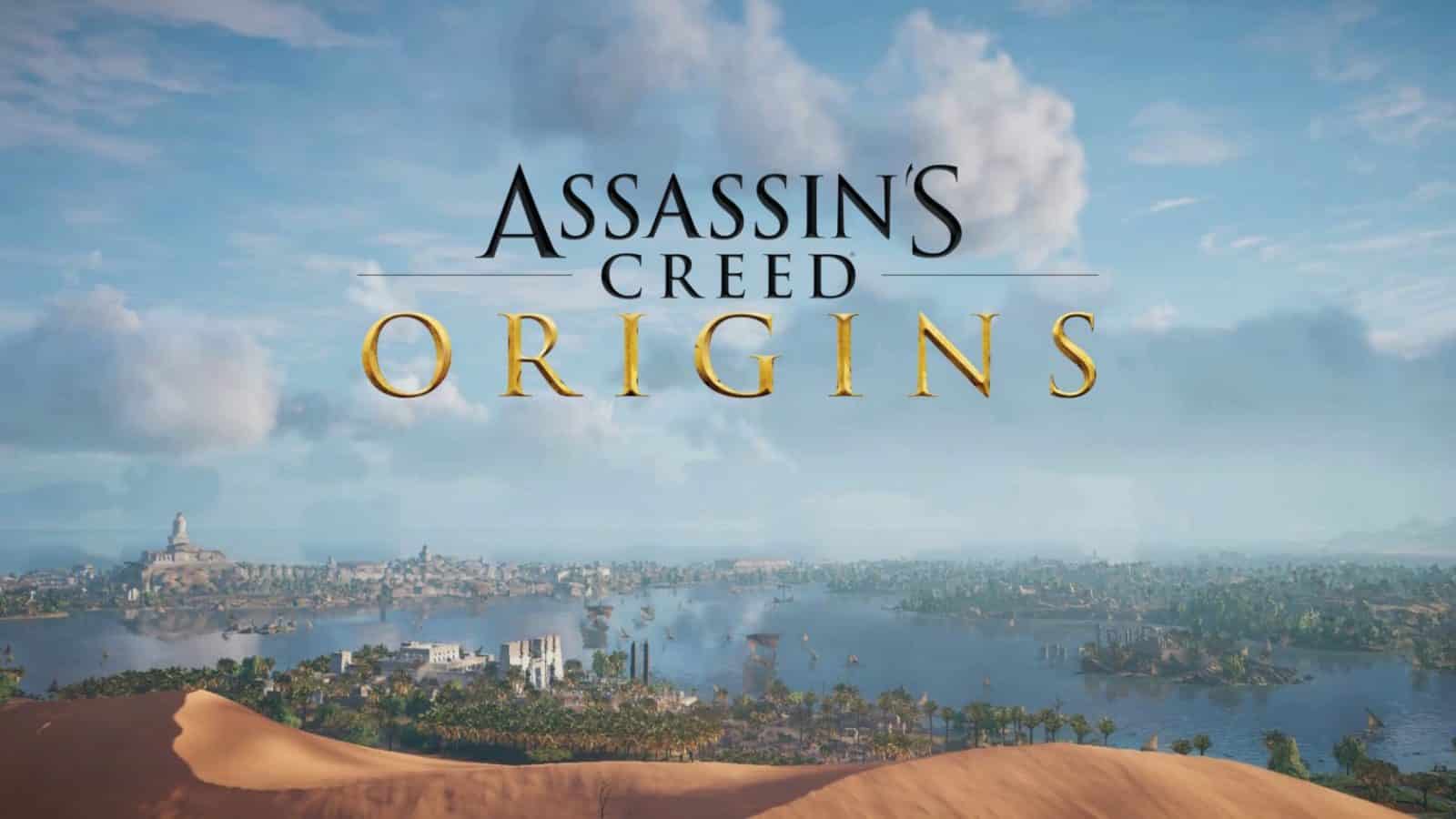 Assassin's Creed Origins Keyart