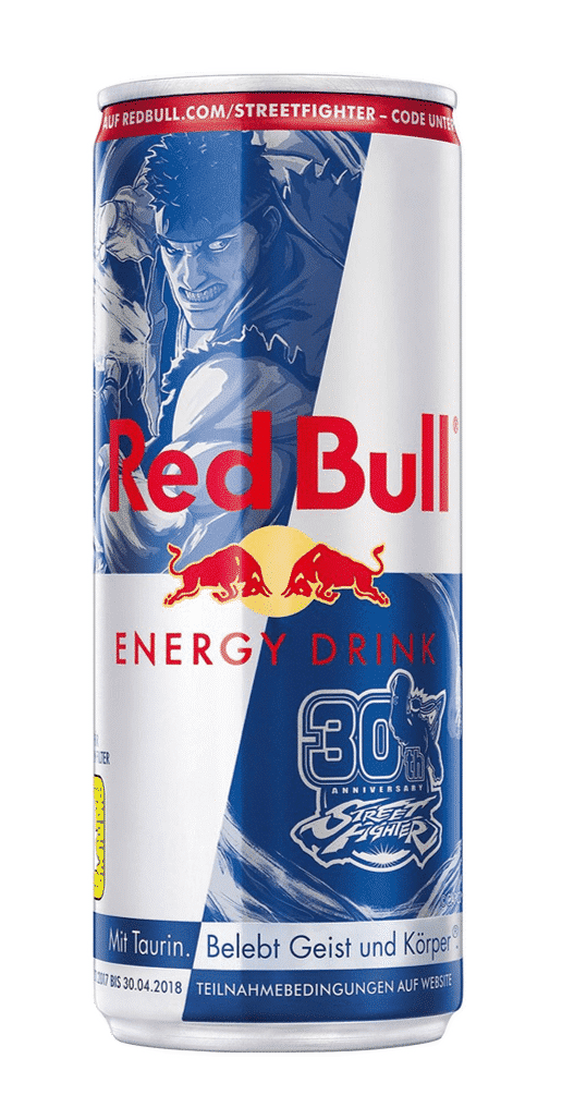 Red Bull Street Fighter Anniversary Edition