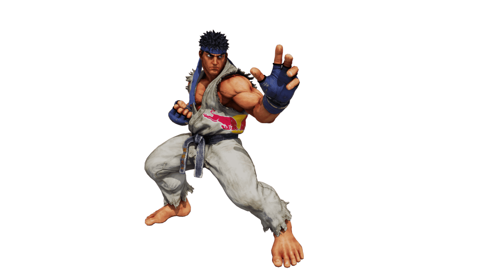 street fighter red bull can ryu