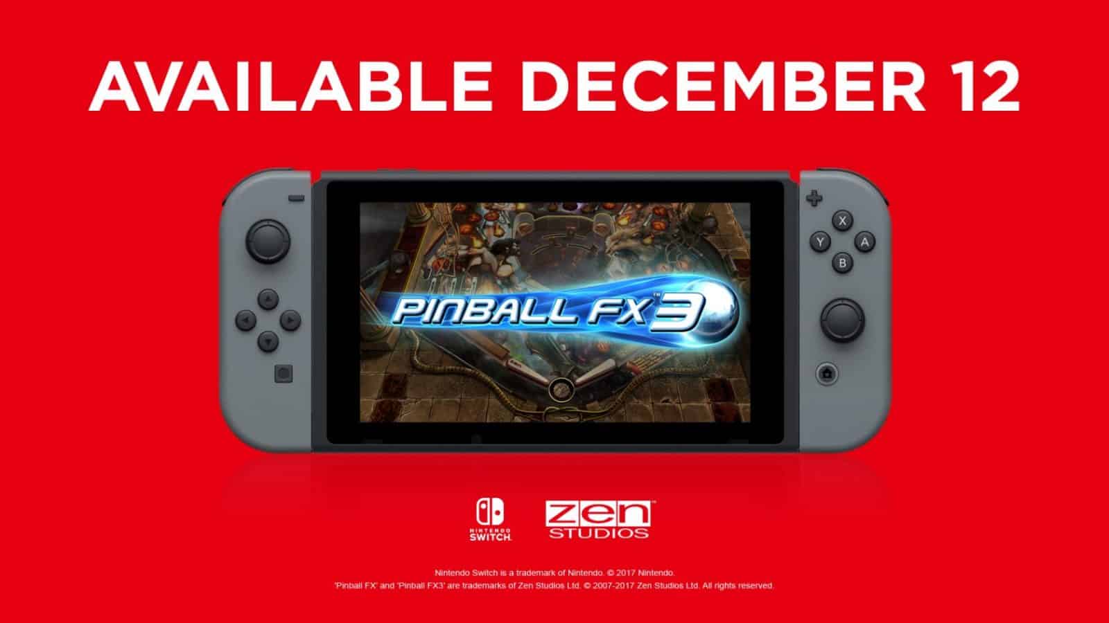 Pinball FX3 Switch