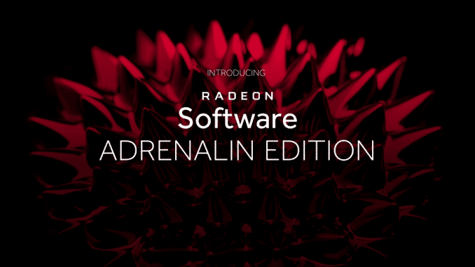 Radeon Software adrenalin