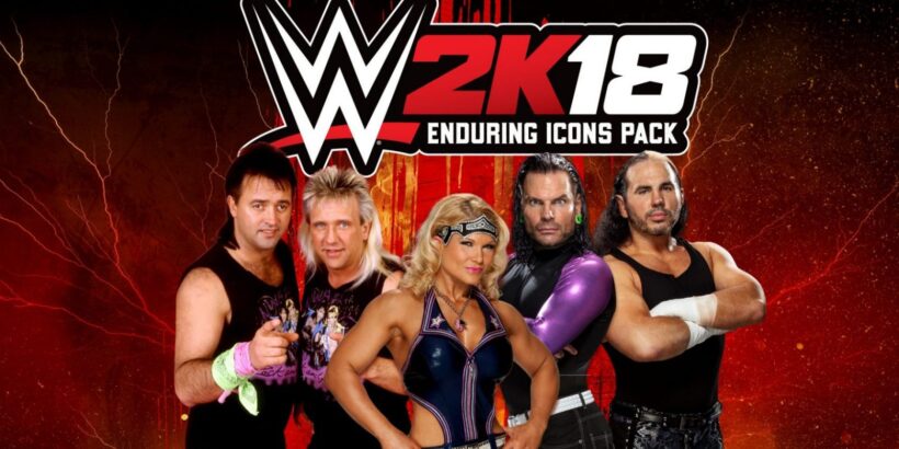 WWE 2K18 enduring icons