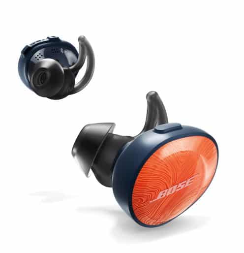 SoundSport Free wireless headphones Orange Blau