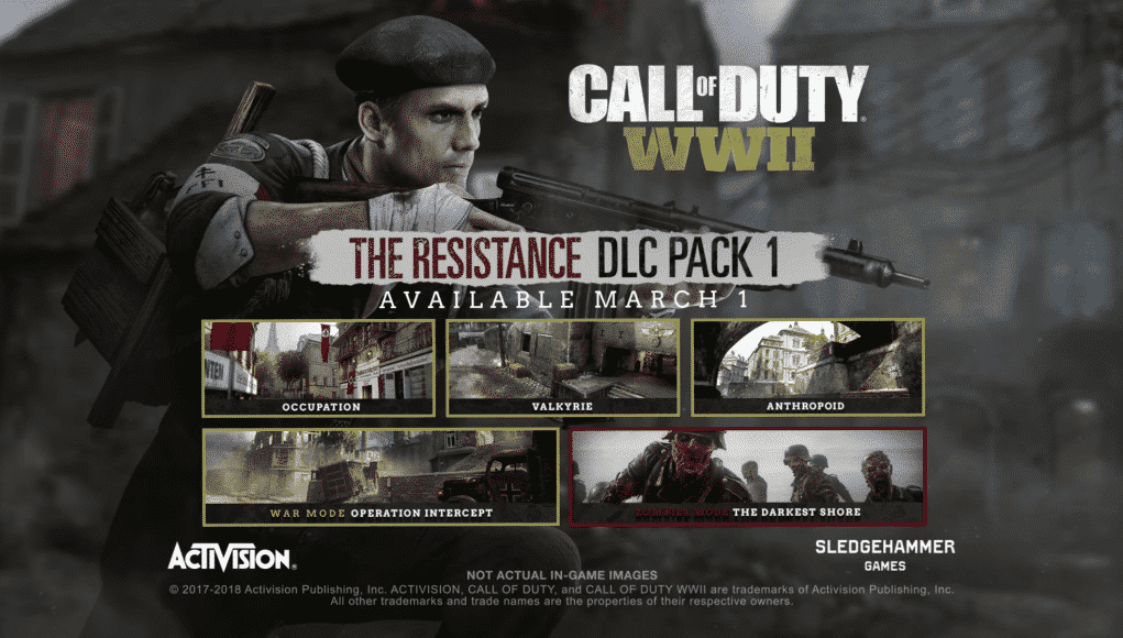 Call of Duty: WWII - The Resistance DLC