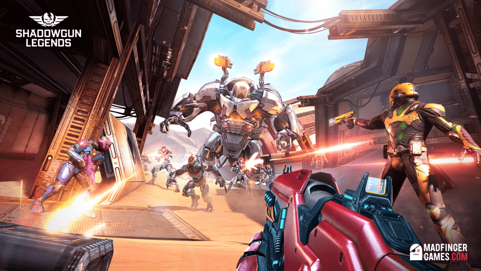 Shadowgun Legends 2. Deafeat The MegaBoss