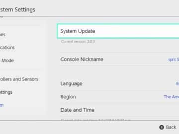 Switch Update 5.1.0