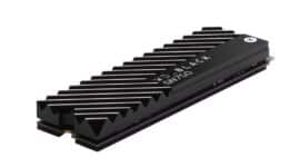 WD Black SN750 NVMe SSD mit Heatsink
