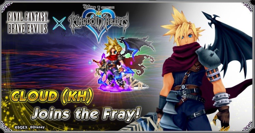 FINAL FANTASY BRAVE EXVIUS X Kingdom Hearts