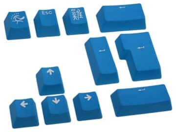 Ducky PBT Keycaps Blue