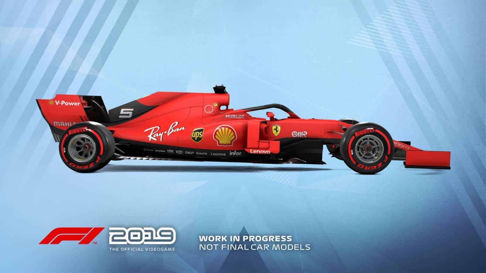 F1 2019 Fahrzeuge