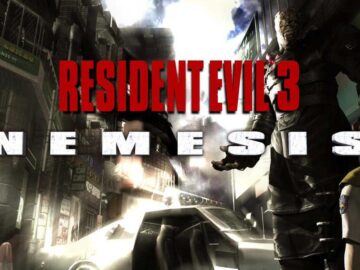 Resident Evil 3 Nemesis title screen