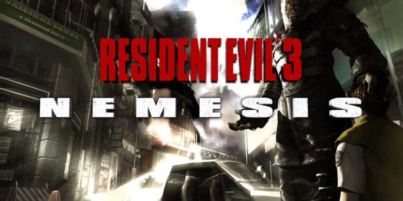 Resident Evil 3 Nemesis title screen