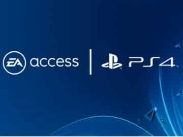EA Access PlayStation 4