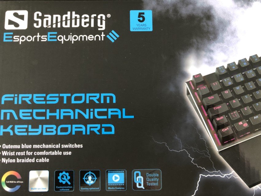 Sandberg Firestorm Karton