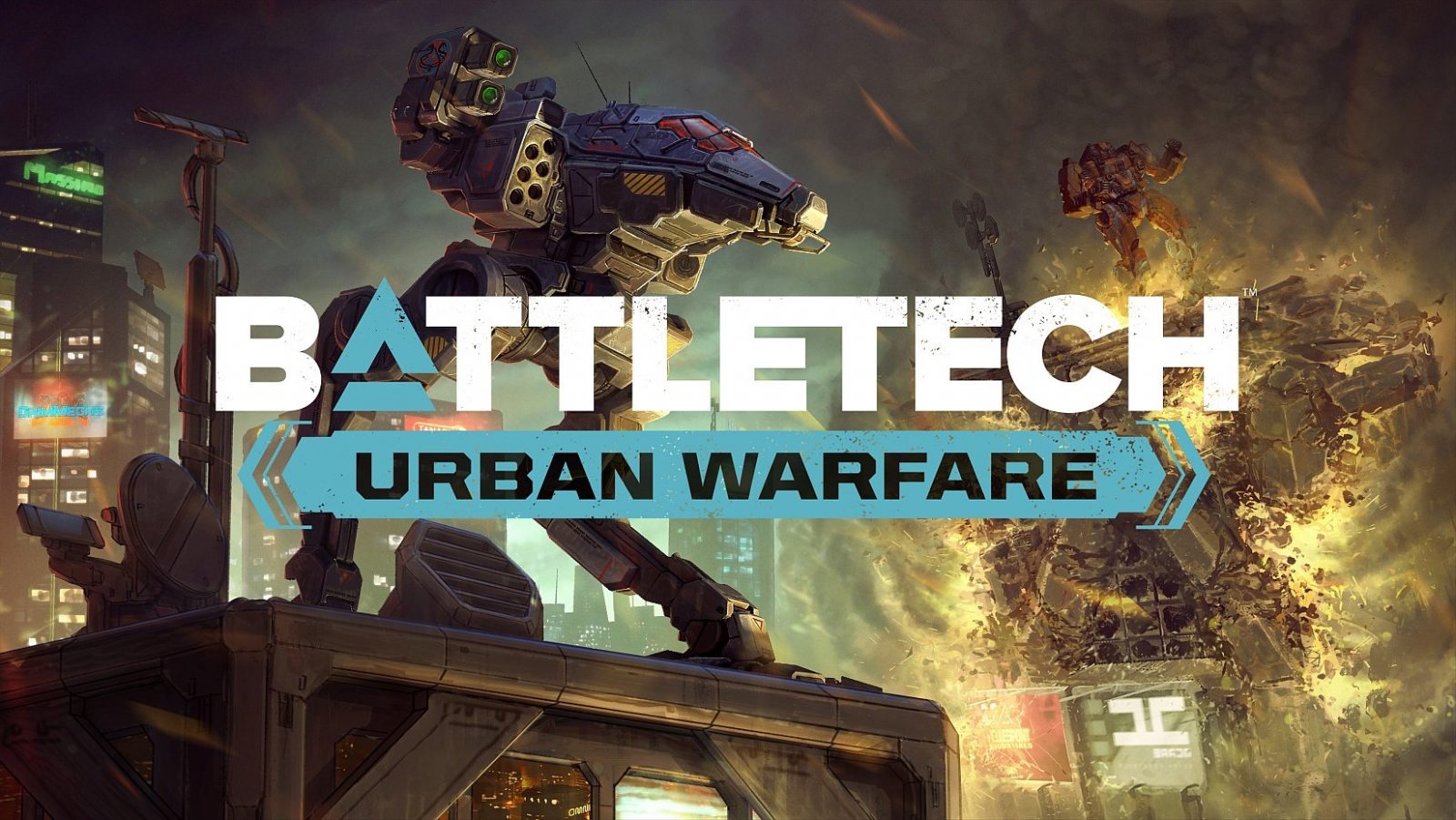 Battletech Urban Warfare Keyart