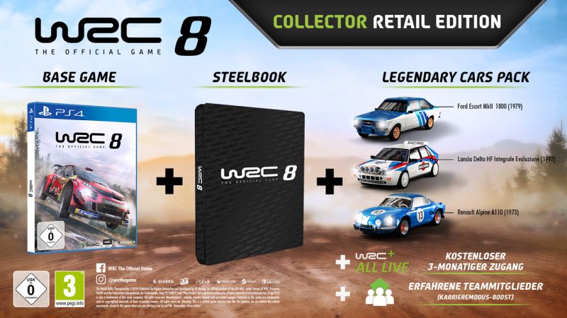 WRC 8 Collectors Edition