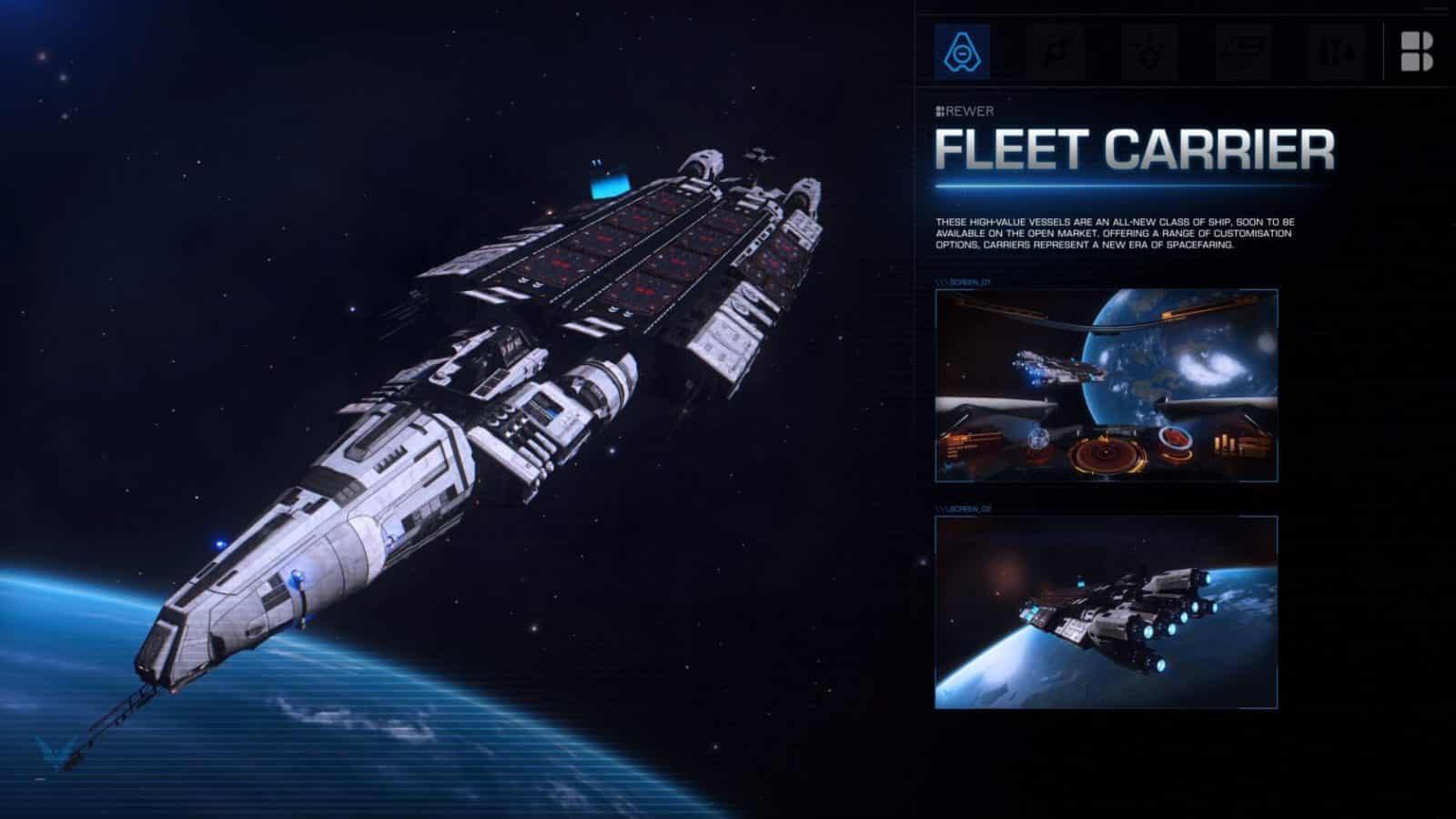 Elite Dangerous Fleet Carrier