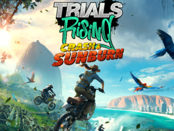 Trials-Rising-crash-&-sunburn-titel