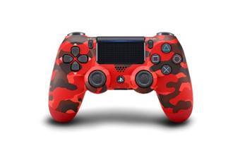 Dualshock 4 Red Camouflage