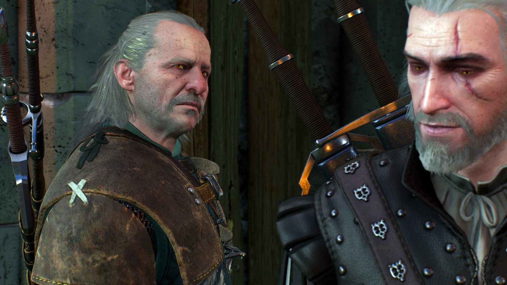 The-Witcher-Vesemir-Geralt