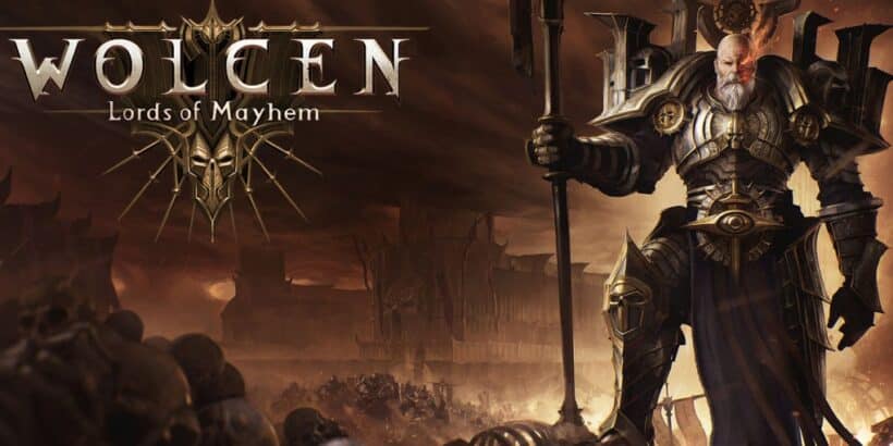 Wolcen Lords of Mayhem Logo Keyart