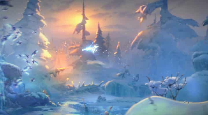 Gametainment ori and the will of the wisps iceforest