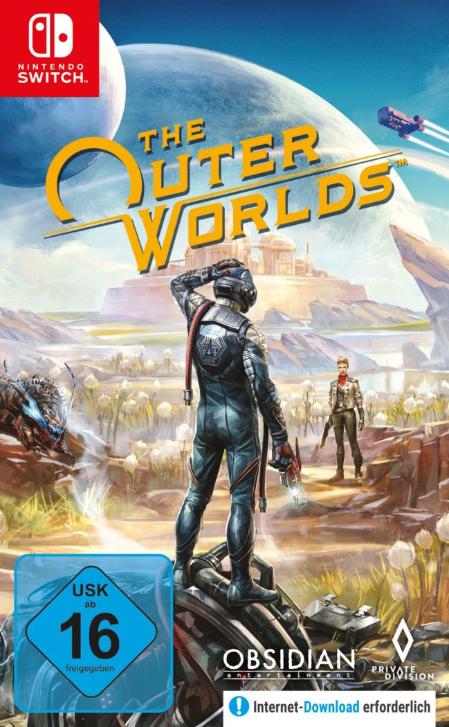 The Outer Worlds Switch Cover