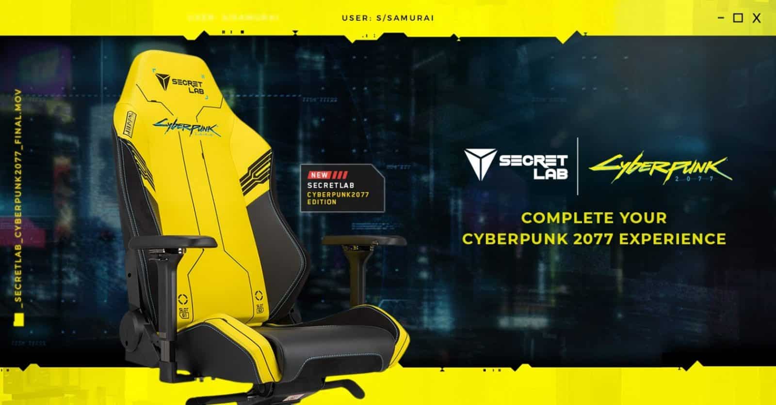 Secretlab Cyberpunk 2077 Edition