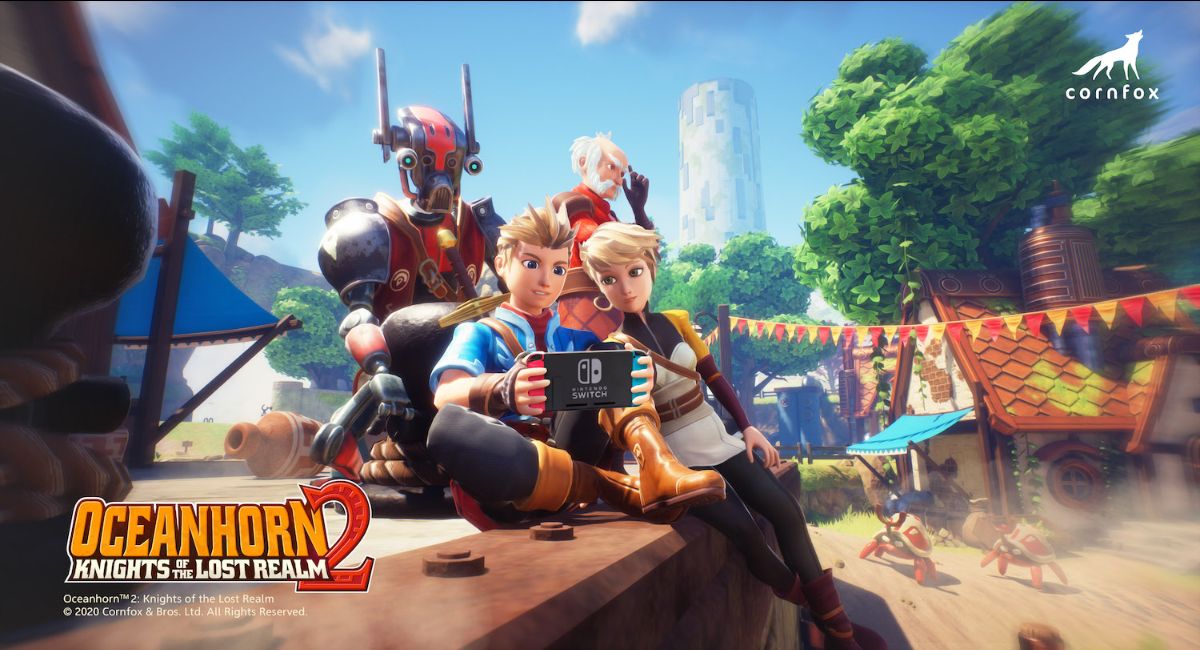 oceanhorn 2 keyart