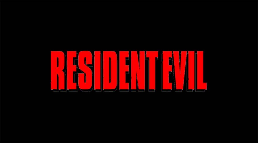 resident evil schriftzug