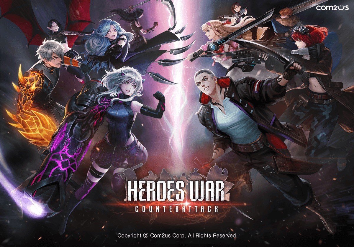 Heroes War Counterattack Keyart