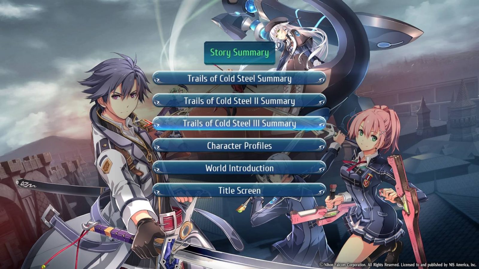 Trails of Cold Steel 4