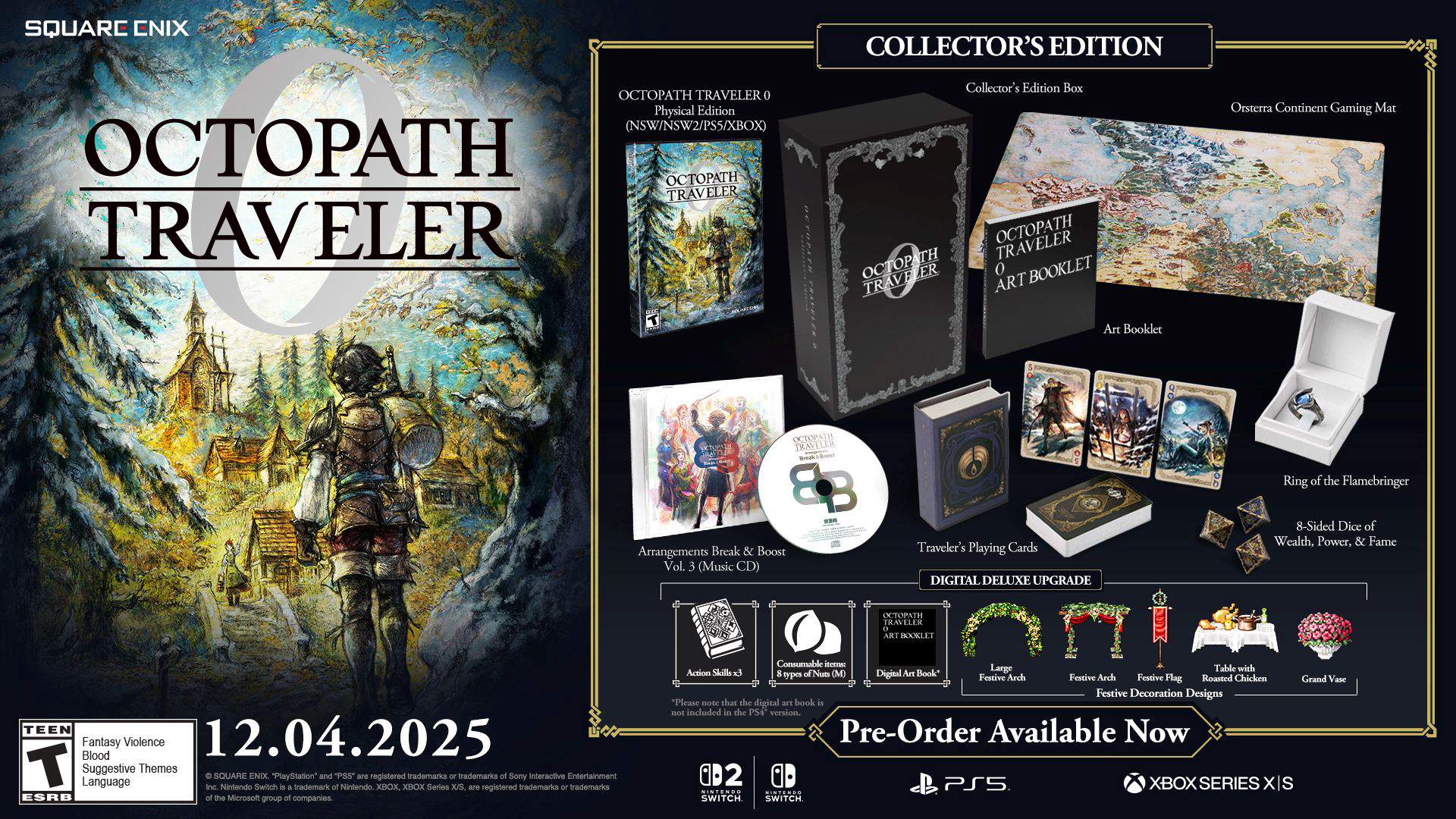 OCTOPATH TRAVELER 0 Collectors Edition