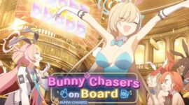 "Blue Archive Month“ - Bunny Chasers on Board Event Bunny Chasers
