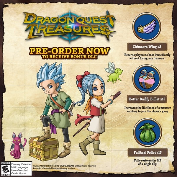 Dragon Quest Trasures Preorder