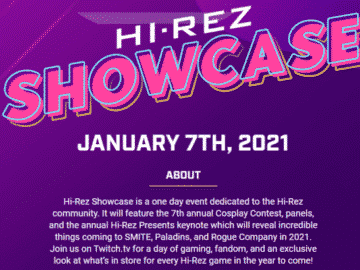 Hi Rez Showcase 2021