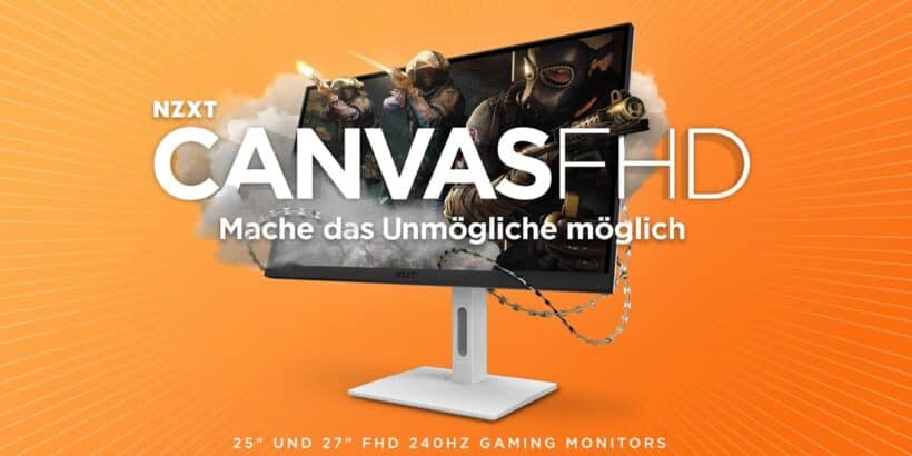 NZXT Canvas FHD-Monitore