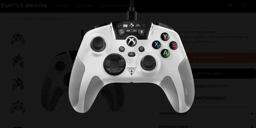 GAMEtainment Recon Test] Turtle Controller Beach |