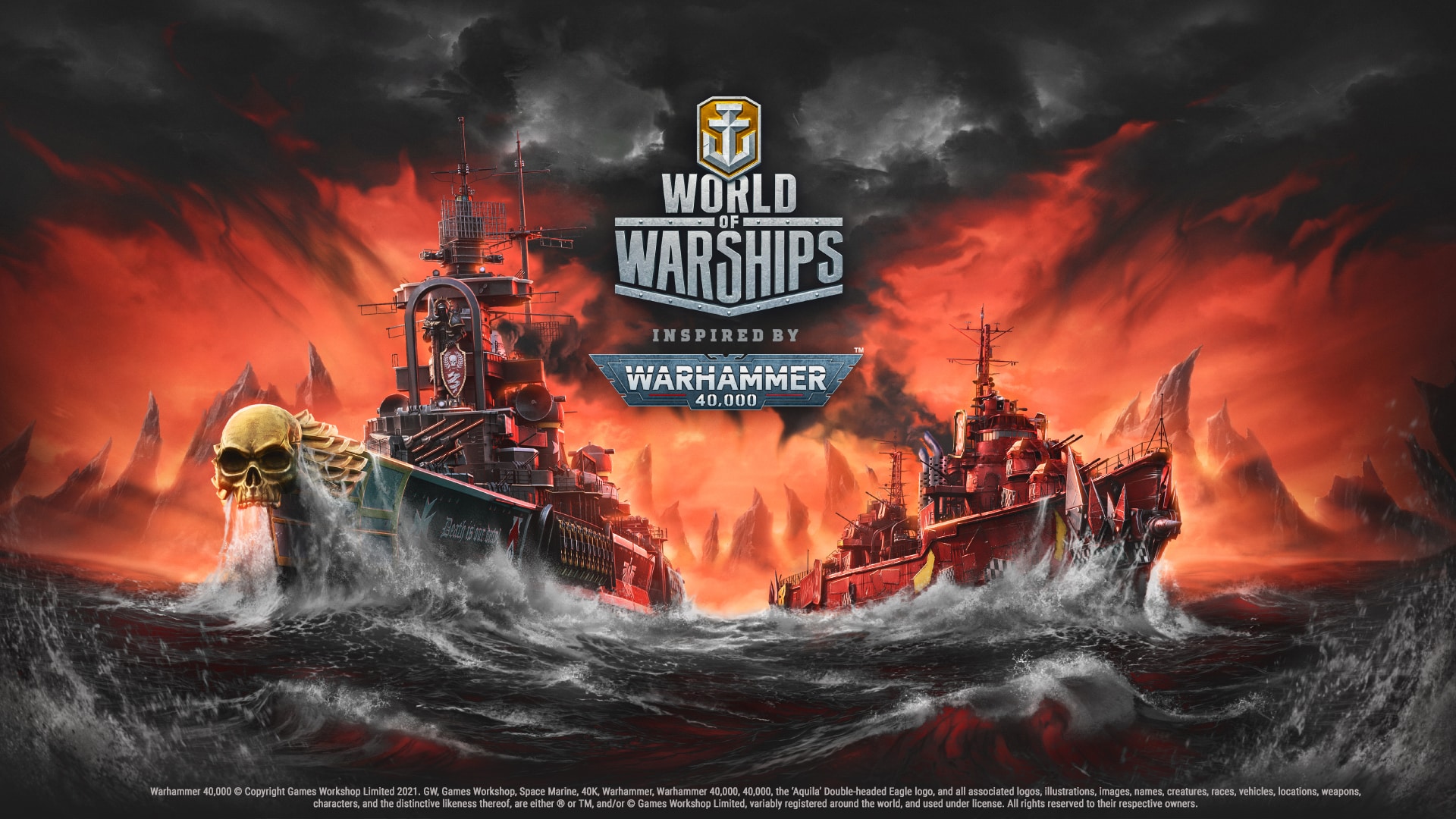 World of Warships Warhammer 40000