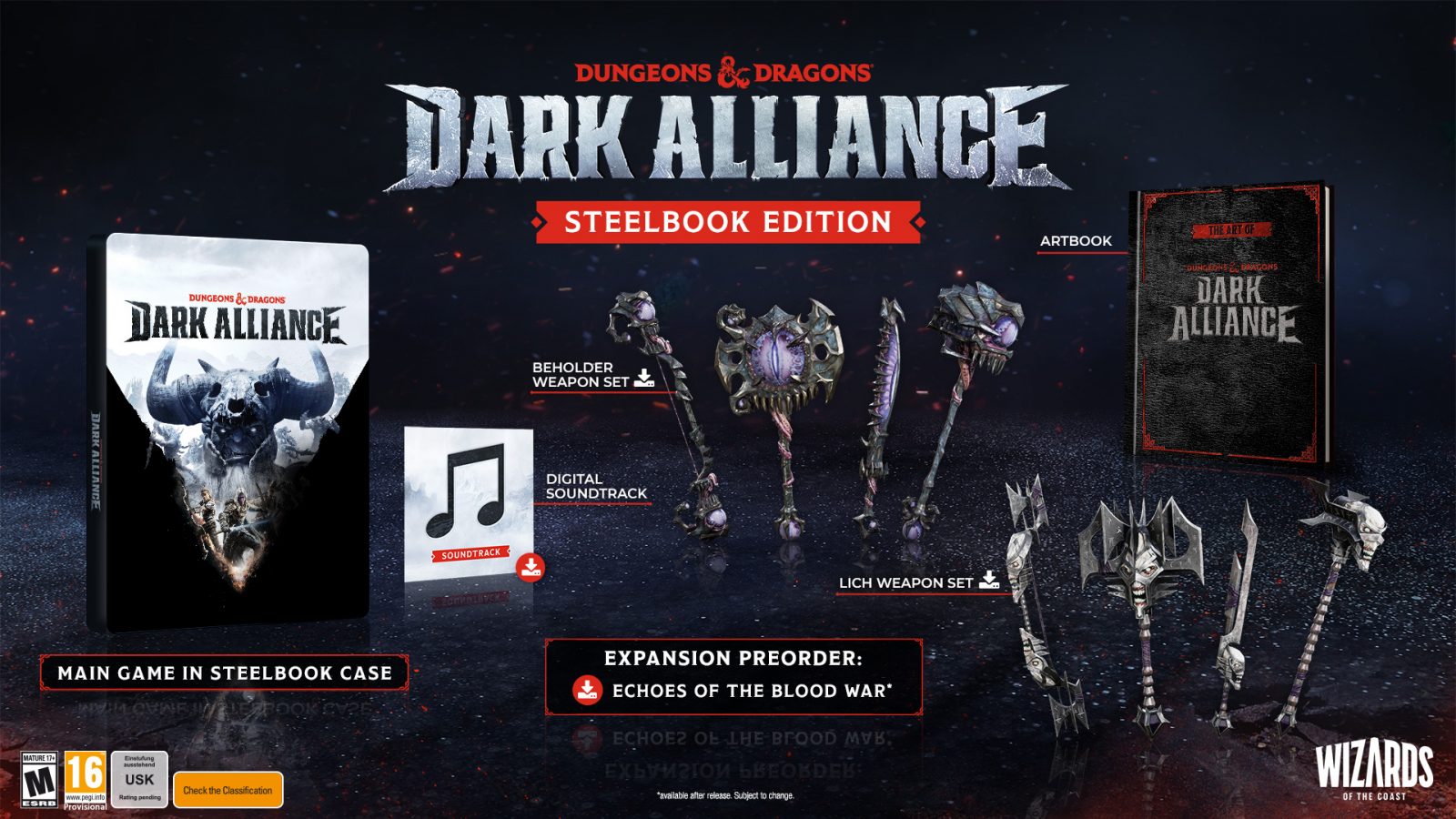 Dark Alliance Steelbook