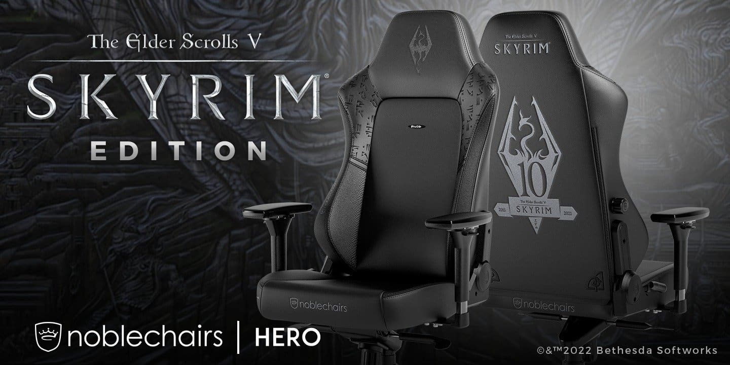 noblechairs HERO - The Elder Scrolls V: Skyrim 10th Anniversary Edition